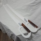 Purpleheart Armoury Plastic Dussack Trainers With Leather Grip - Set Of 2 Larp