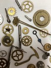 Lot 48 Pieces clock   Watch Parts gears springs cases steampunk crafts alter Art