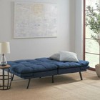 Memory Foam Futon Sofa Bed Couch Sleeper Convertible Foldable Loveseat Full Size