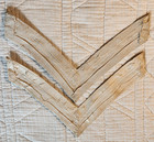 Pair Of Late 1800 s   Early 1900 s Usmc Marine Corps Corporal White Chevrons