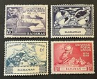 Travelstamps  1949 Bahamas Stamps Scott  150-153 - Upu Anniversary - Mint Mogh