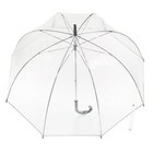 Totes Bubble Rain Umbrella Clear Transparent Dome Windproof Rainproof Fashion Ne