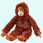 Ikea Djungelskog - 8 In Mini Orangutang Monkey Punch Plush Stuffed Toy - New