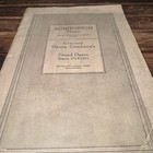 1914-1915 Century Opera Company Grand Opera Auditorium Theatre Program