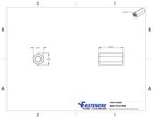 1 4-20 Rod Coupling Nuts Hex Extension Stainless Steel Qty 100