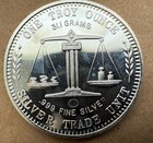 1983 American Pacific Mint 1 One Troy Ounce 999 Silver Round