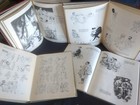 Soviet Propaganda 1969 Herluf Bidstrup Full Set 4 Volumes Political Caricature