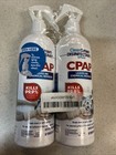 2 Pack Clean Smart Cpap Disinfectant Spray  16 Oz Each  New 