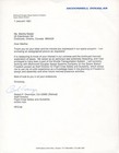 Robert Overmyer Autographed Signed Letter Space Shuttle Astronaut Nasa