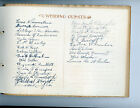 1914 Howard Carlee-adah Van Hoosear-wedding Memorial Bk-worcester Massachusetts
