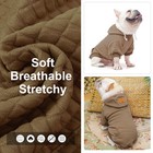 Small Dog Hoodie Sweater With Pockets  Dog Clothes For Small Medium Dogs Boy    
