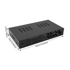 Bluetooth Amplifier  Audio Power Amplifier  Amplifier With Remote Control Us