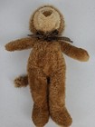 Princess Soft Toys Shaggy Lion Brown Beige 12  Plush Stuffed Animal 2002 Clean