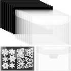 12x Stamp Die Storage Bag With Rubber Magnetic Sheets Diy Scrapbooking Organizer