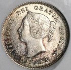 1880-h Ngc Au 55 Canada Victoria 5 Cents Heaton Sterling Silver Coin  21111801c 