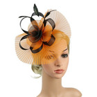 1pc Feather Fascinator Headband Bridal Floral Headwear Bridal Hair Accessories
