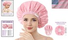 Serenity Shower Cap For Women     Reusable And Waterproof For Hair Protection