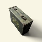 Green Metal M13 Ammo Can 200-cartridge 7 62mm Portable Heavy Duty Handles