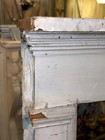 Salvaged Antique Fireplace Mantel  Early 1900 s  Nfpm372