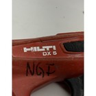 Hilti Dx 5 Powder Actuated Tool Red Black Concrete Steel Fastener Unit Only