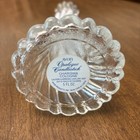 Vtg Fenton Glass Avon Swirl Glass Perfume Bottle Beautiful Bottle Candleholder