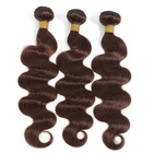 Light Brown Body Wave Bundles Human Hair Bundles Colored Remy Hair Extensions
