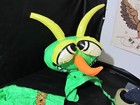 Vintage Kooky Spooks Martian Vinyl Costume 1970s Era - Collegeville