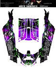 2017-2024 Can Am X3 Max 4 Door Maverick Rr Ds Joker Graphics Kit  Djk Joker