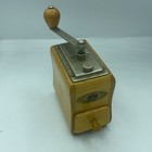 Zassenhaus Vintage Hand Coffee Grinder Rare Gold Made In West Germany 