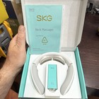 Skg 4356e Neck Massager Tens Heated Cordless Battery White gray