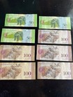 Venezuela Notes Lot Of 3 X 50   5 X 100 Bolivares 2013  650 Bolivares Total