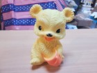 Edward Mobley Honey Bear Squeak Toy Rubber Squeaky Yellow 1962 Vintage