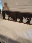 Antique Dovetailed 35 3 4  Across Divided Box  Wood Is Gorgeous  Hang On Wall 