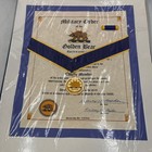 Vintage Military Order Of The Golden Bear Fraternal Award Medal Certificate Mogb