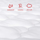 Pack And Play Mattress Pad Sheets Cover Waterproof  Soft Quilted Fit Graco Pamo 