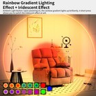 1 2pcs 7 Color Led Night Light Motion Activated Sensor Bedroom Kitchen Indoor Us