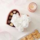 100 Pack White Artificial Flowers  Bulk Stemless Fake Foam Roses  3 In
