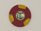 Landmark Hotel   Casino  lv   Rare  5 Casino Chip  Metal Inlay  Used  Excellent