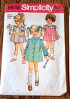 Toddler Girls Vintage Sewing Patterns Size 3 Simplicity Mccalls   Lot Of 10