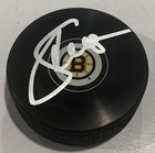 Marco Sturm Signed Boston Bruins Hockey Puck W  Case Coa