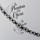 Phantom Of The Opera Bracelet  W one Stage Used Bead Chandelier Unique