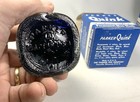 Parker Quink Permanent Blue-black Fountain Pen Ink Full Bottle   Box Vintage Nos