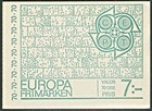 Sweden  816a  1969 Europa Booklet Mint Never Hinged   Stock Image 