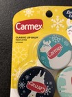 Carmex - Classic Lip Balm 3 Jars  Medicated  0 25 Oz Limited Edition  new  Exp 
