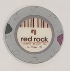1 00 Chip From The Red Rock Casino Las Vegas Nevada 