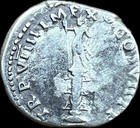 Ancient Roman Silver Denarius - Titus  79 Ad  Nearly Extremely Fine 