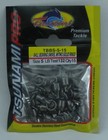 Tsunami Tbbs-5-15 Ball Bearing Swivel 132lb  Black Finish Size 5 15ct