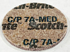  10  3m Scotch-brite Cut And Polish Unitized Wheel 2    X 1 8  X 1 8  7a Medium