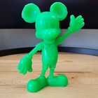 Vintage Disney Mickey Mouse Plastic Green Figurine Louis Marx