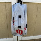 New Wilson Super Tour Pickleball Bag Gray Red Black